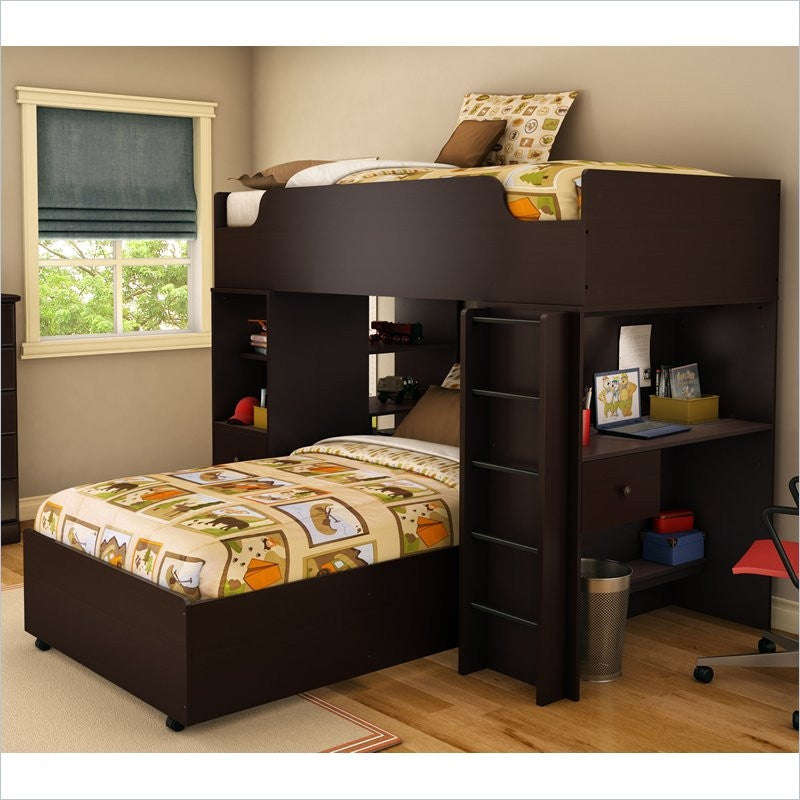 Combination loft Bunk - Single over single