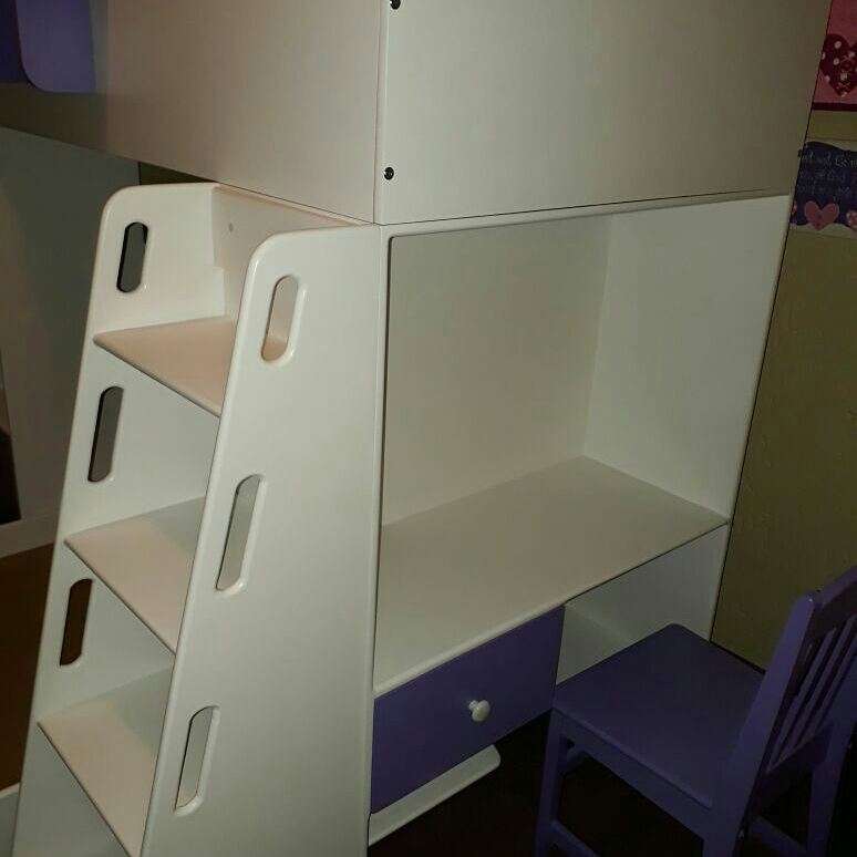 Combination loft Bunk - Single over single