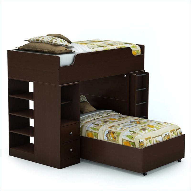 Combination loft Bunk - Single over single