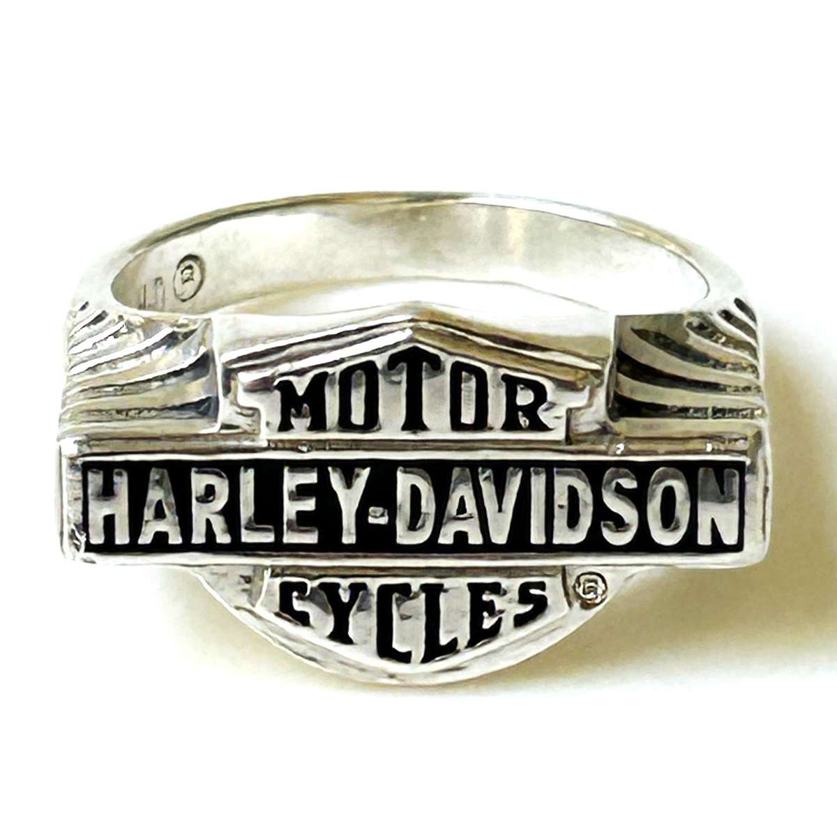Sterling Silver Harley-Davidson Motor Cycles Ring