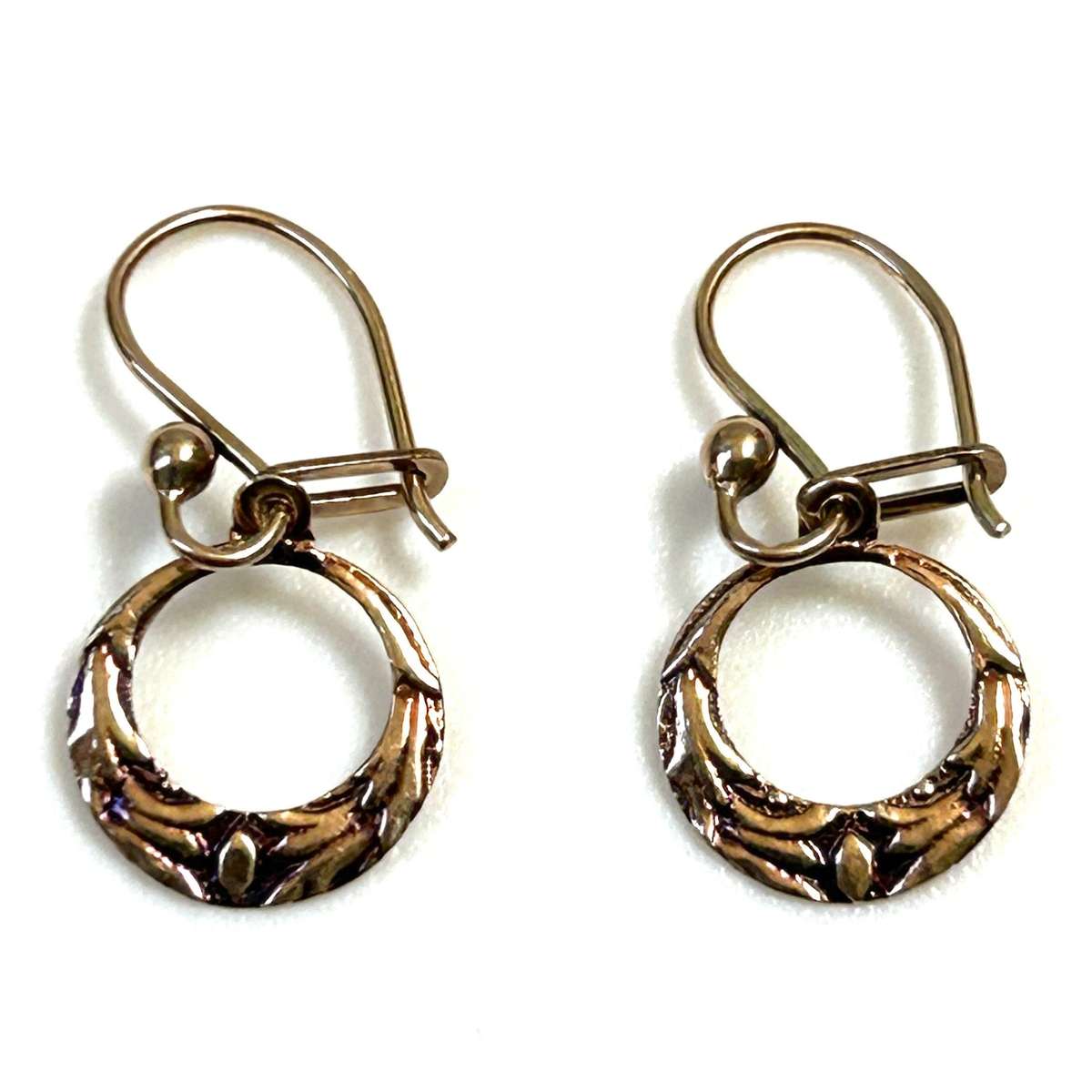 Vintage 9ct Gold Drop Earrings