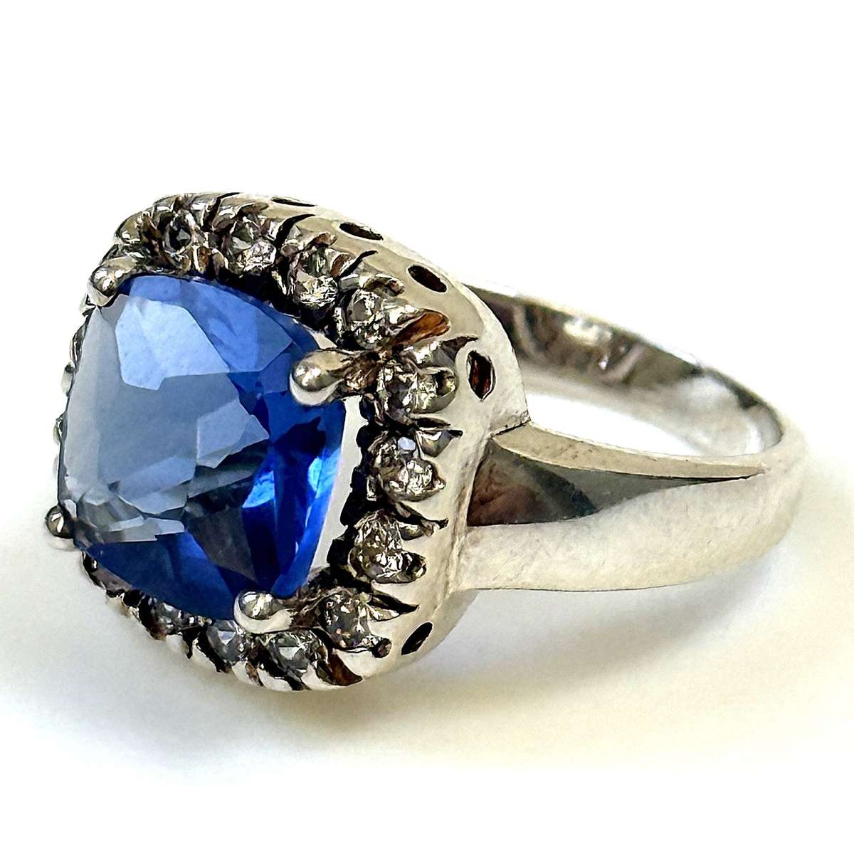 Sterling Silver and Cubic Zirconia Ring