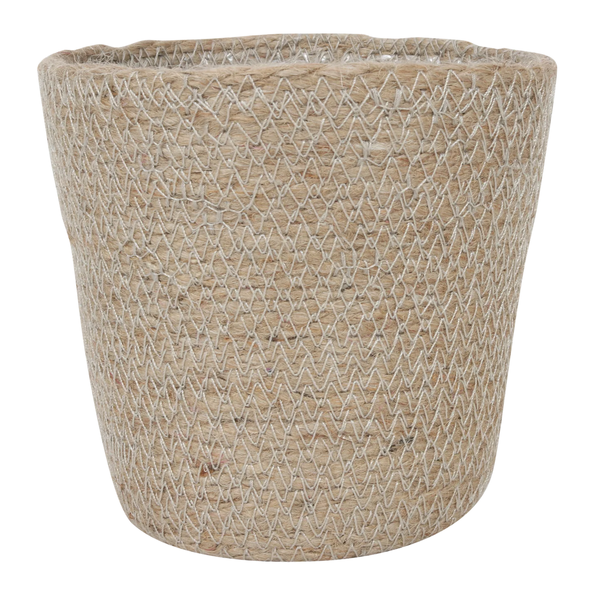 Natural White Ivo Basket, 13.5cm