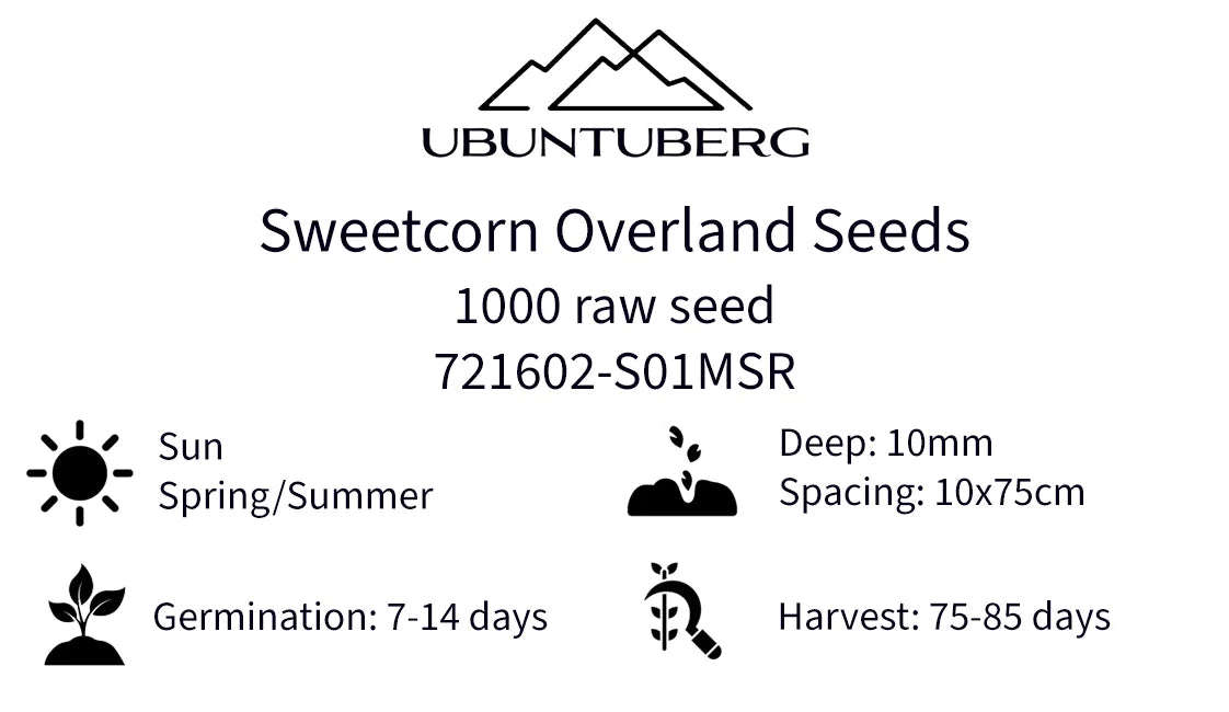Sweetcorn Overland Seeds