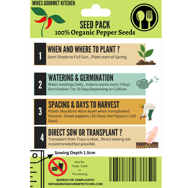 Naga Viper Chilli Pepper Seeds