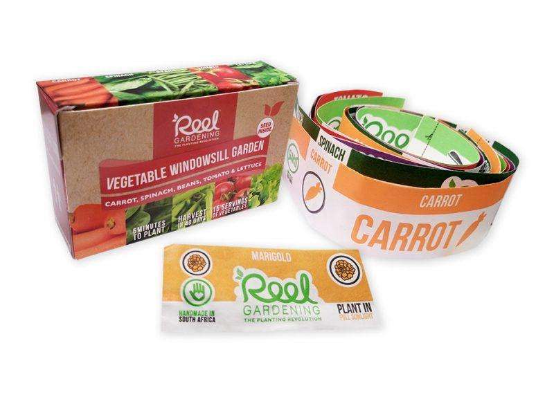 Vegetable Windowsill Garden In a Box