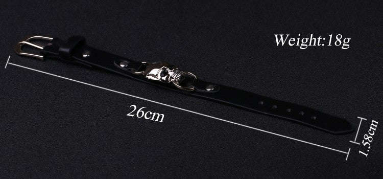 Men's Rock Punk Skull Bracelet