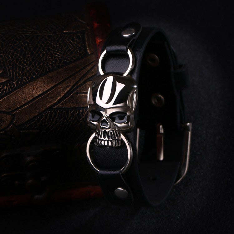 Men's Rock Punk Skull Bracelet