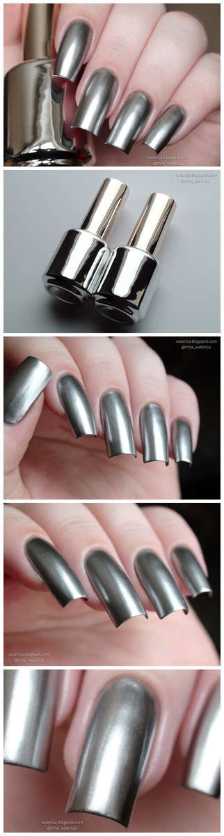 Mirror Effect Nail Polish - 15ml  Nail Polish + 15ml Top Coat