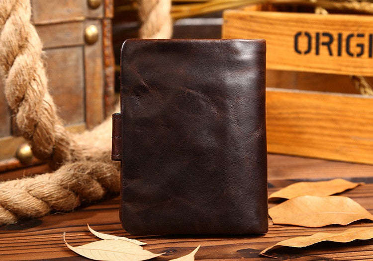Genuine Leather Men's Vintage Wallets