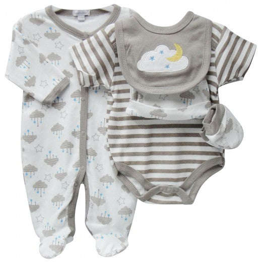 5PC STARTER PACK 'CLOUDS' - Newborn