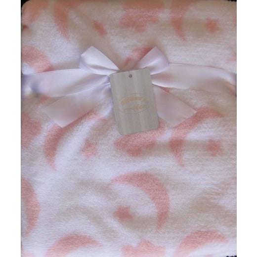 CORAL FLEECE BLANKET PINK