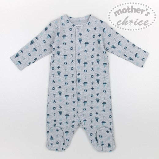 2 PACK BABYGROW BOYS 'NAUTICAL' - 3-6 Months