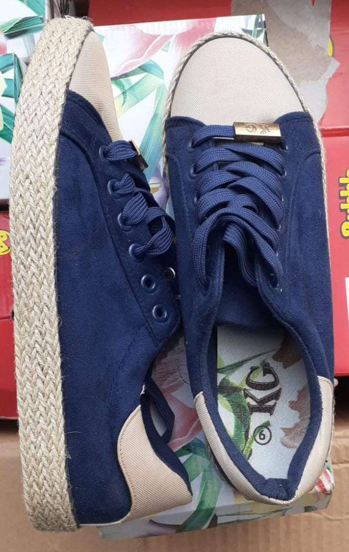 KG Knot Sneakers - Ladies Takkies - Navy - 6