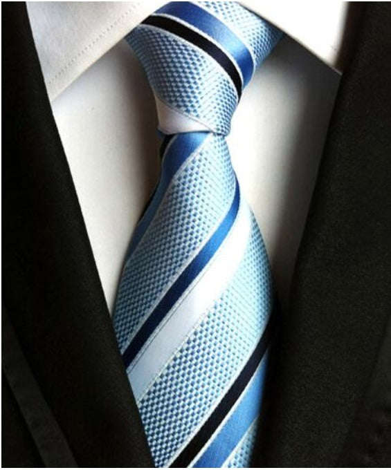 Men's Neck Ties - Blue NT051