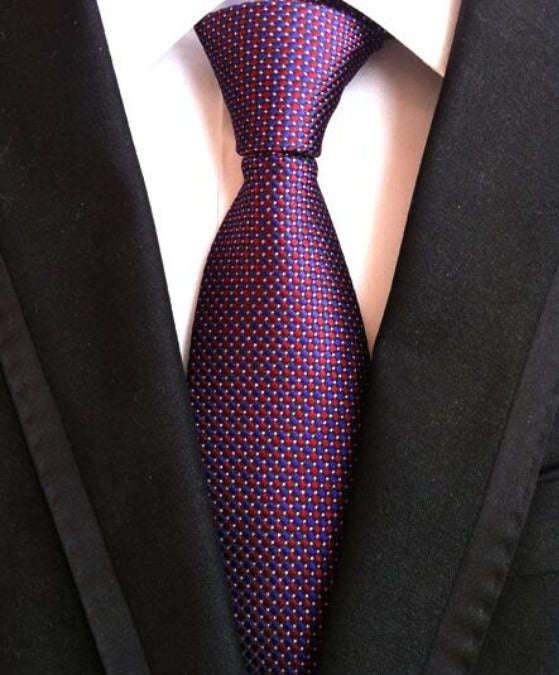 Men's Neck Ties - Purple NT086