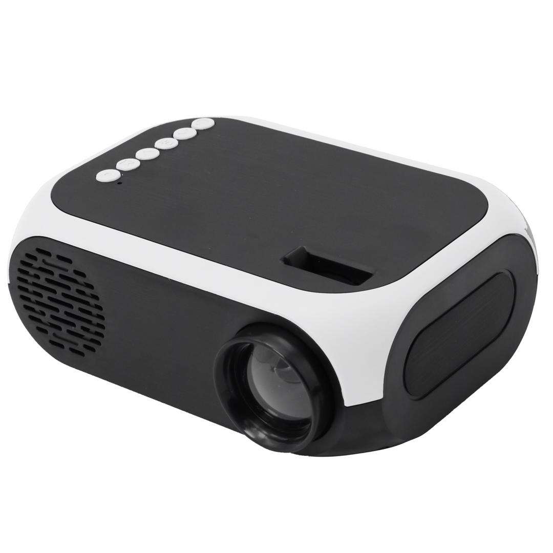 HD 1080P LED Multimedia Mini Projector - 600Lumen - White