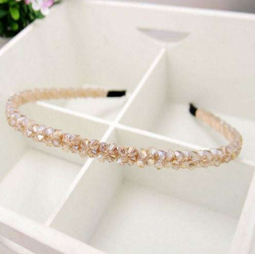 Crystal Headband - Gold