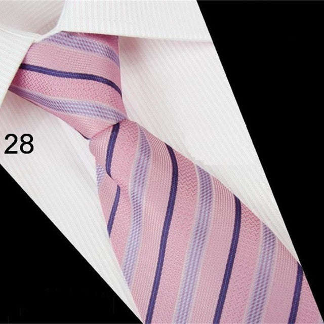 Men's Ties - Chambray Pink