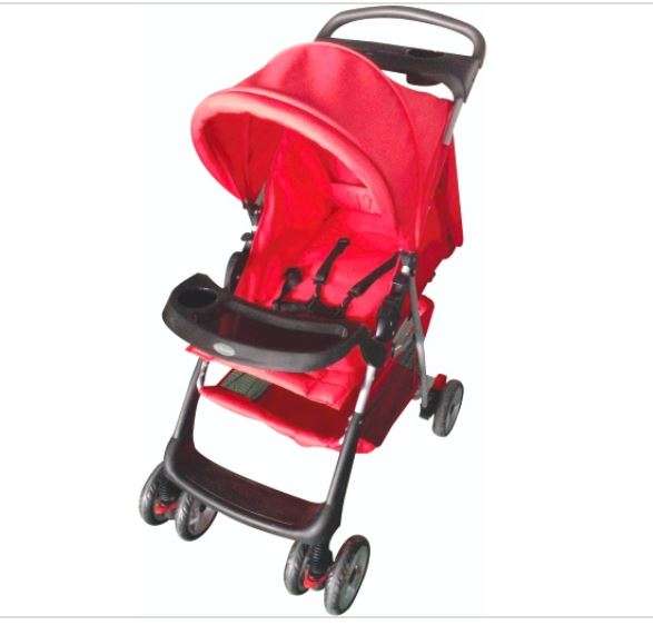 Foldable Stroller - Red
