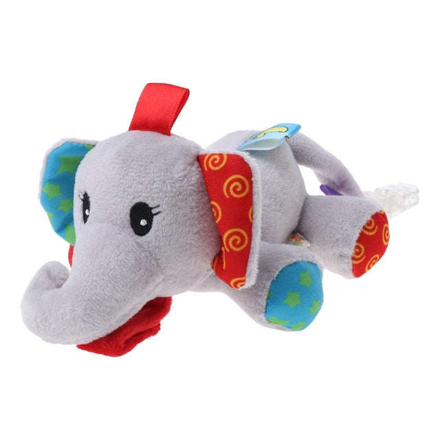 Baby Dummy Teddy - Elephant