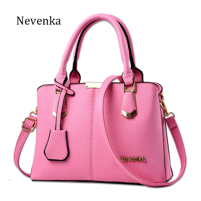 Ladies Tote Hand Bag - Pink