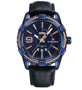 Men's Rope Chain Watch - Blue