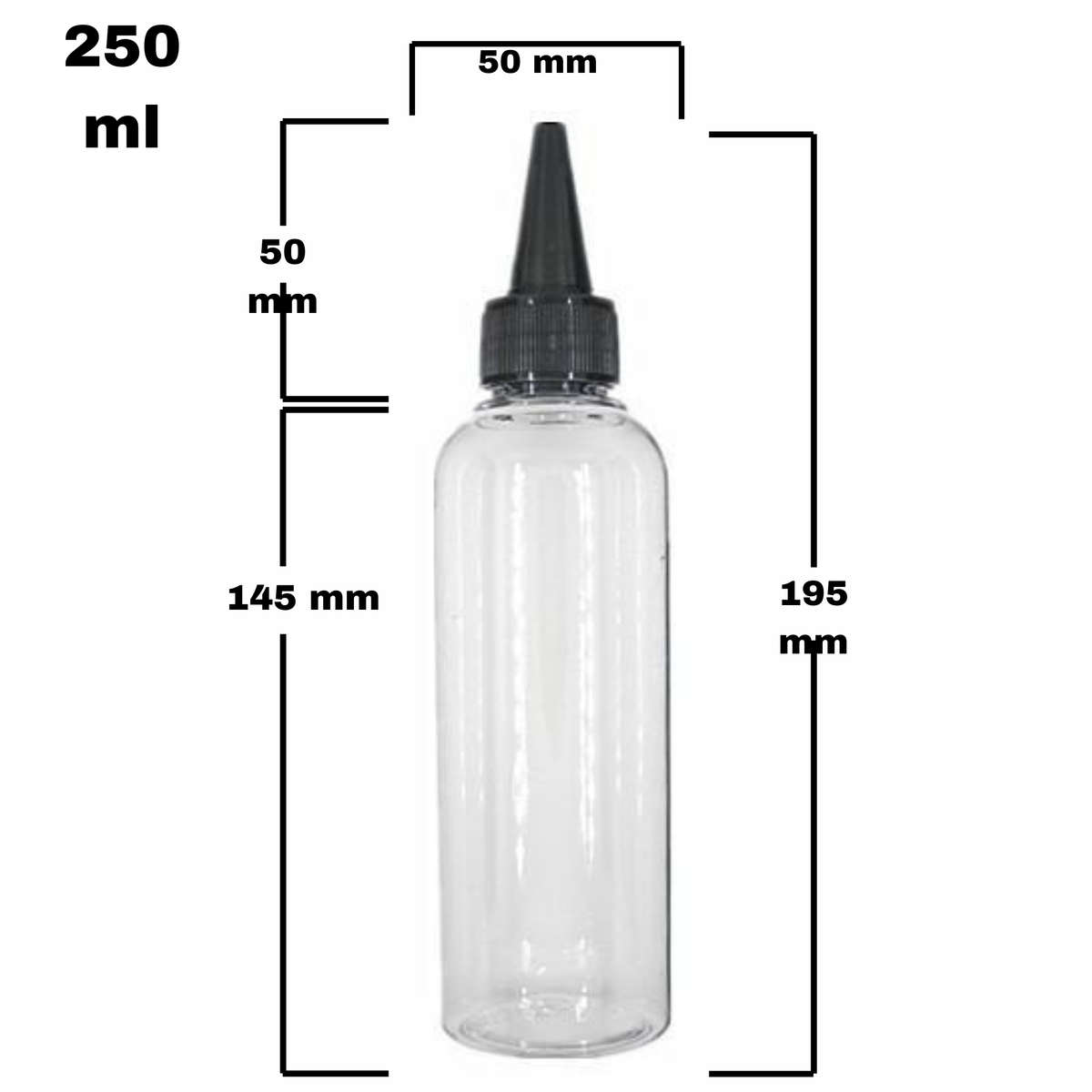 PET Bottle (Nozzle Type) - 250ml
