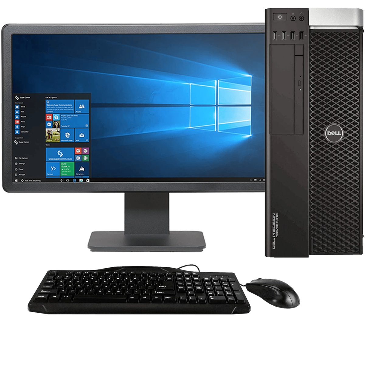 Dell Precision 5810 Intel Xeon Workstation PC with K620 GPU + 20" Monitor