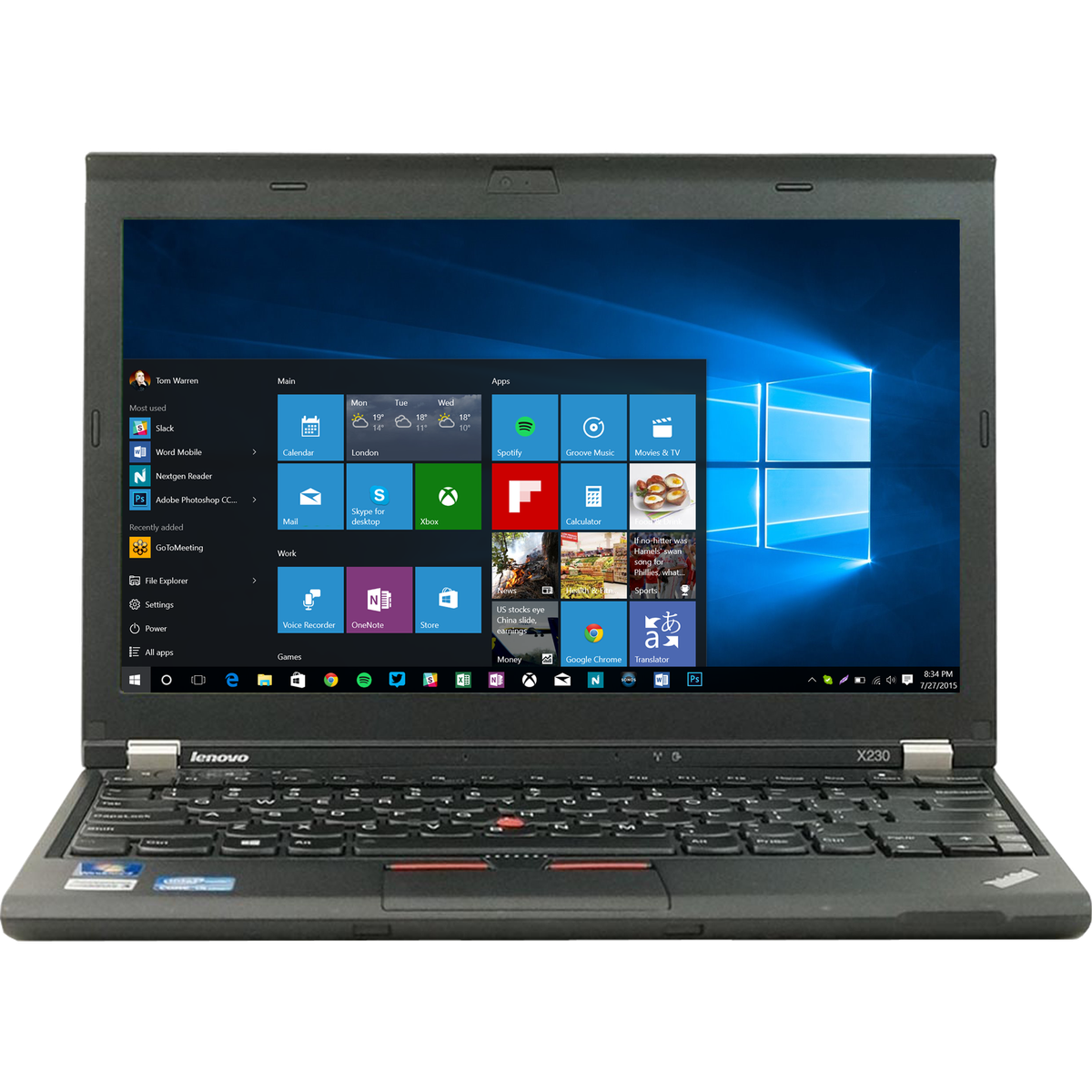 Lenovo ThinkPad X230 Intel i5, 3rd Gen Laptop with 8GB Ram
