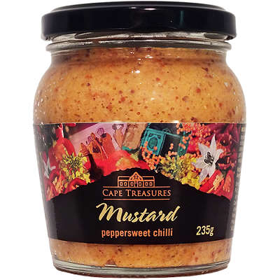 Cape Treasures - 235g Gourmet Peppersweet Chilli Mustard