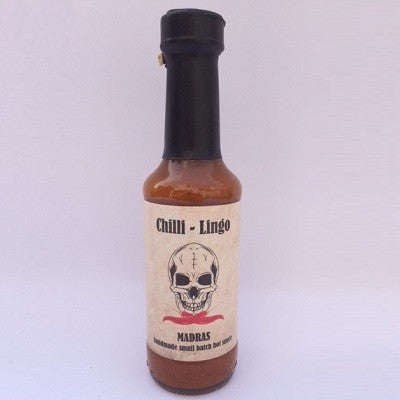 Chilli-Lingo Madras Chilli Sauce - Small batch hot sauce - 125 mls