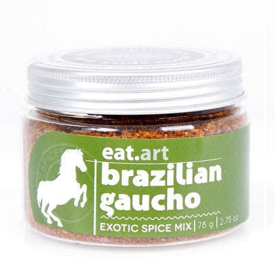 eat.art - Brazilian Gaucho - Exotic Spice Mix - 78gms