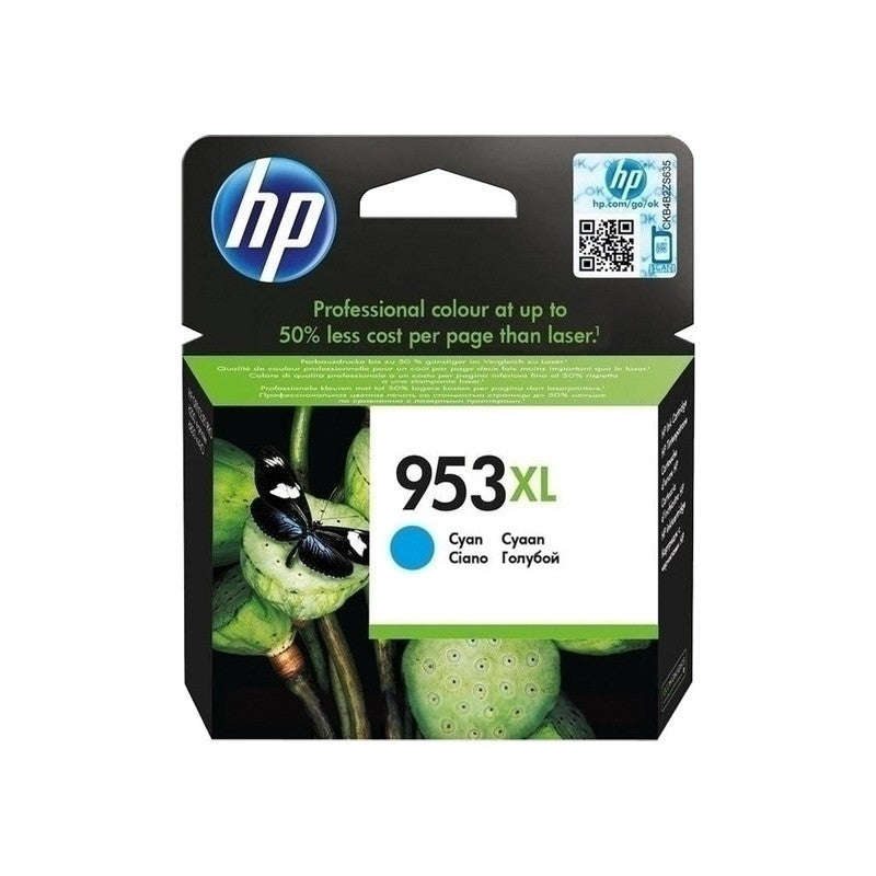 Hp # 953xl High Yield Cyan Original Ink Cartridge