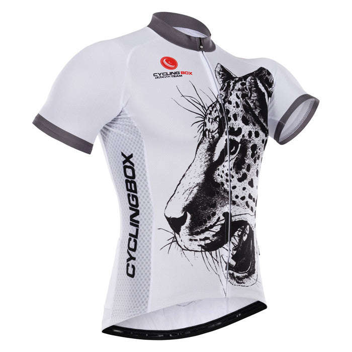 Cycling Box Leopard Jersey - X-Large