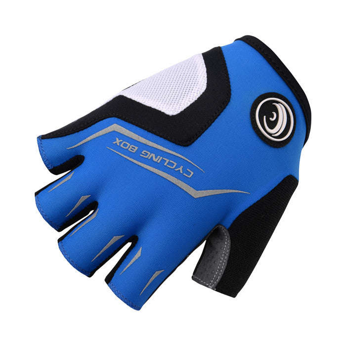 Cycling Box Minoans Gloves Blue - X-Large