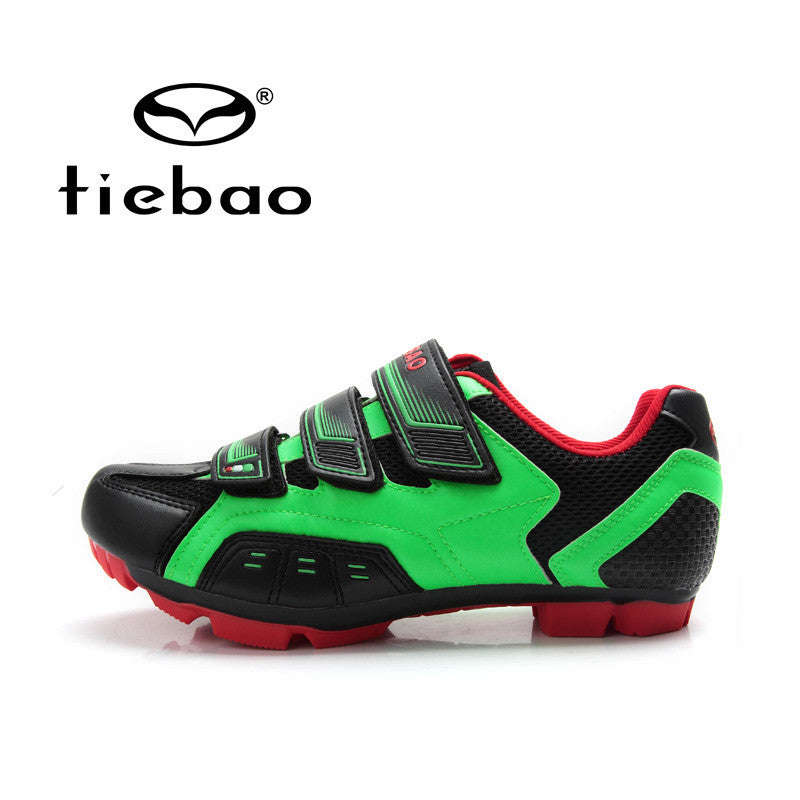 Tiebao Mountain Biking Shoes Green and Black - 41 (7.5 UK)