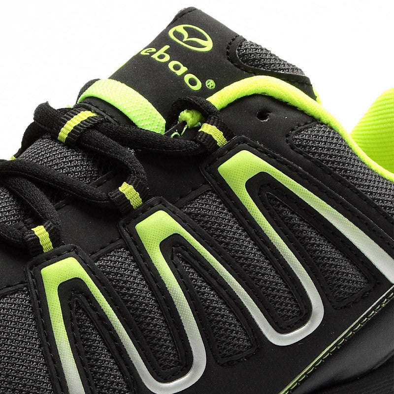 Tiebao Black and Yellow Casual - 42 (8 UK)