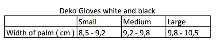 Deko Cycling Glove with Gel Padding (White) - Medium