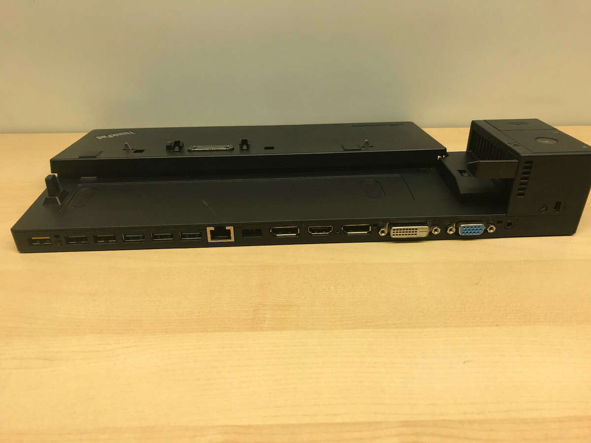 Lenovo ThinkPad Ultra Docking Station (40A2) for P50S, P51S, T470P, T570, L560, L570, X260, X270 etc