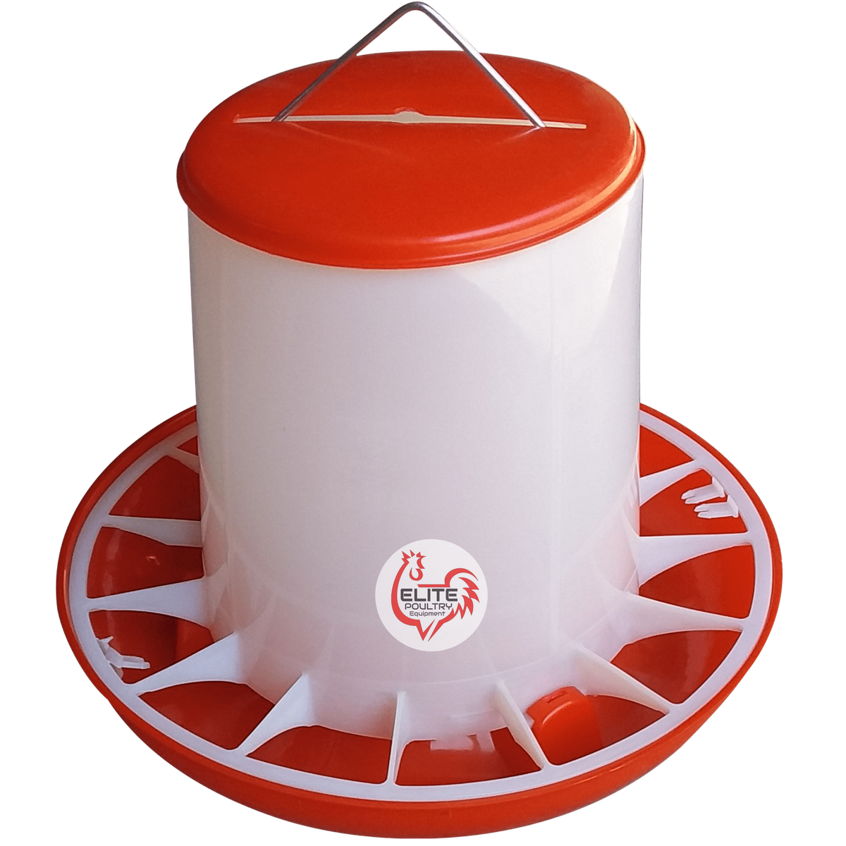 Poultry Tube Feeder 9 kg Capacity - Elite Poultry Equipment