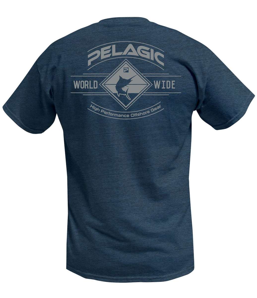 Pelagic Grander Tee - Navy - M / Navy