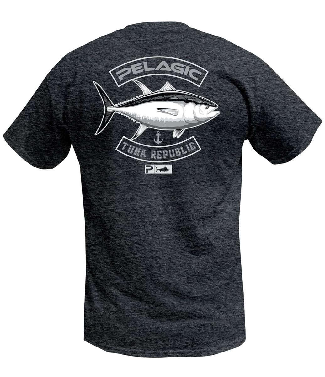 Pelagic Tuna Pub Tee - Charcoal - M / Charcoal