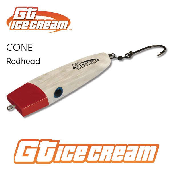 CID GT Ice Cream Cone - 4 Oz / Redhead