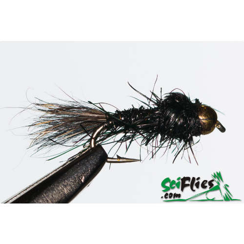SciFlies Gold Ribbed Hare's Ear (GRHE) - Black GB - #16