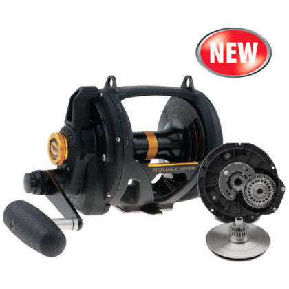 Penn Squal Lever Drag 2-Speed Reel - SQL50VSW