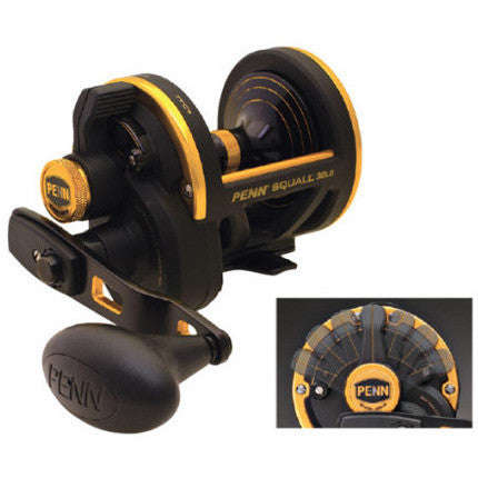 Penn Squal Lever Drag Reel - SQL40LD