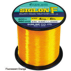 Siglon Monofilament - Orange / 40LB / 600m