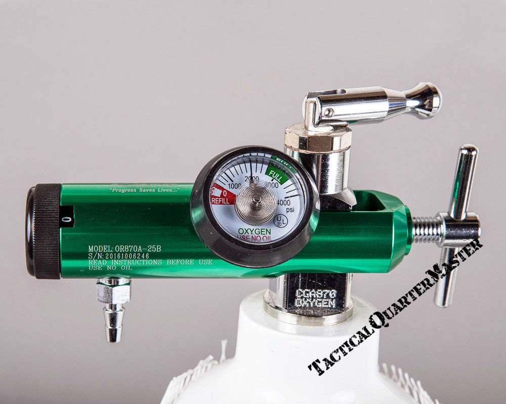 Oxygen Regulator: Pin Index 3000Psi