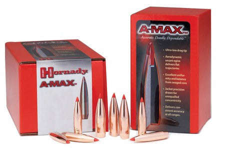 Hornady A-Max Bullets - 6.5mm (.264") 100gr - 100